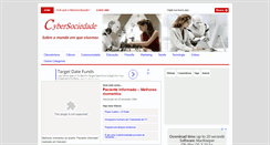 Desktop Screenshot of cybersociedade.com.br