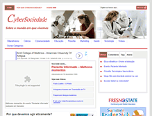 Tablet Screenshot of cybersociedade.com.br